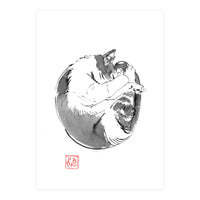 Round Cat (Print Only)