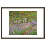 Le jardin a Giverny. Oil on canvas. thumbnail