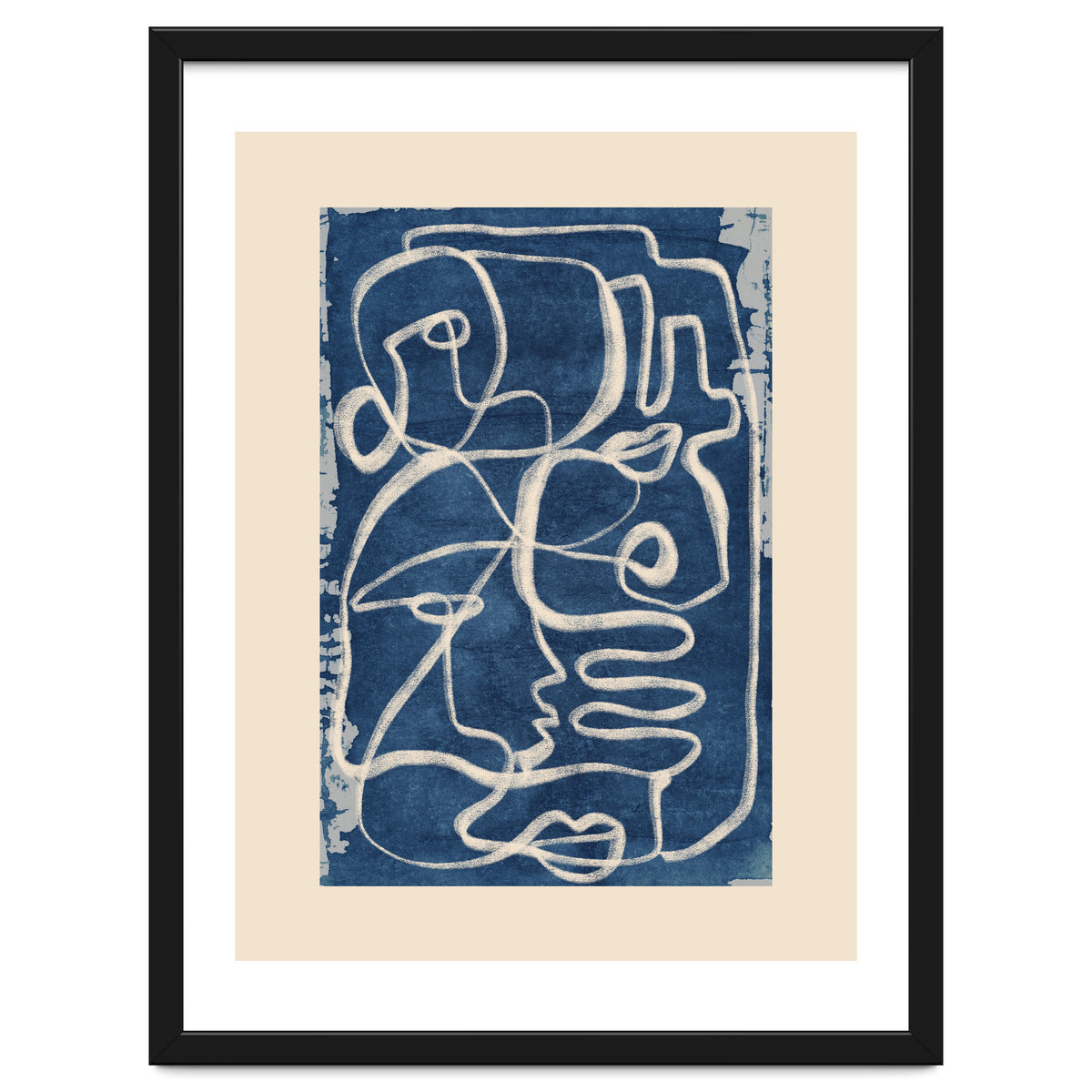 Bound By Line (indigo)