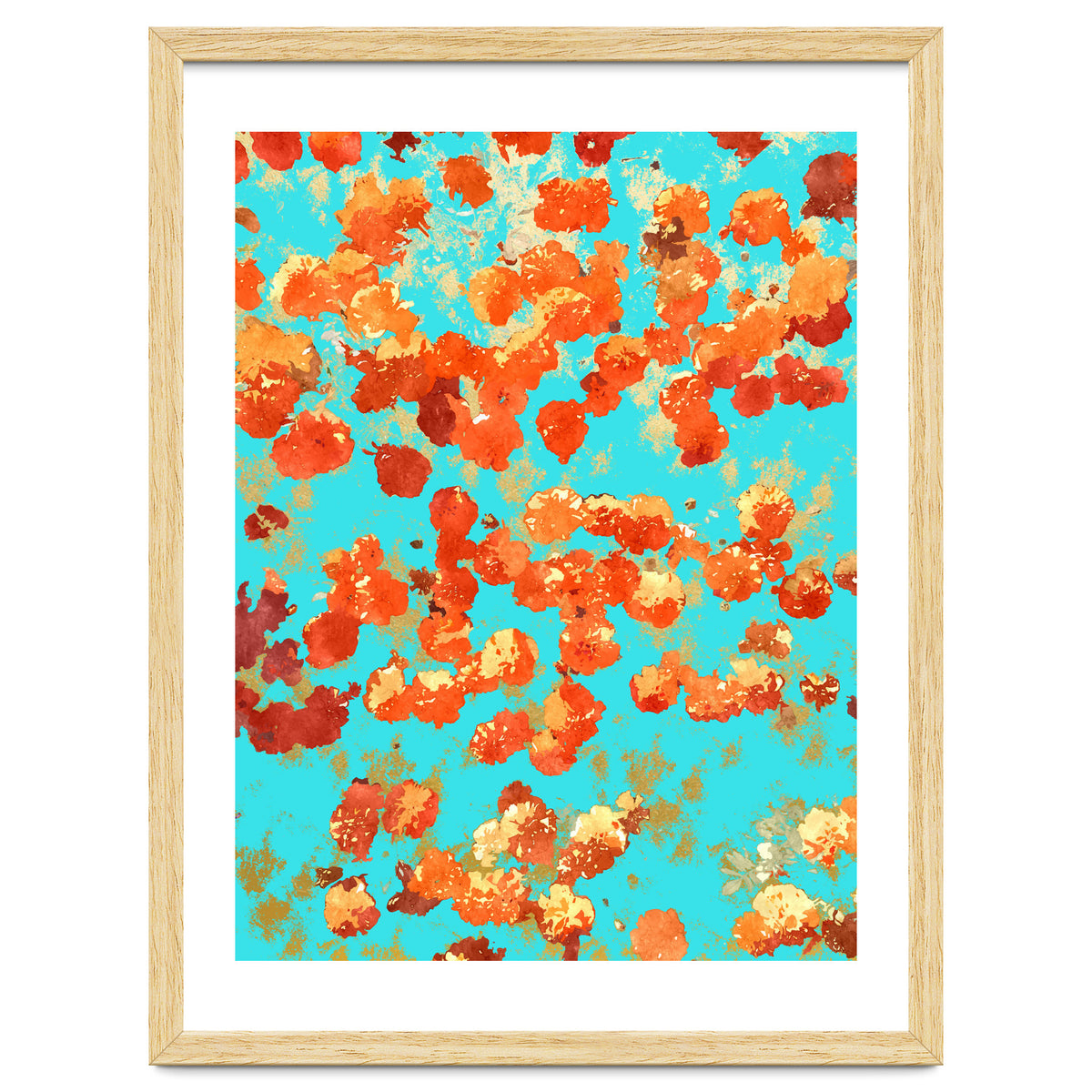 Teal Decor #society6