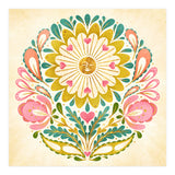 Solar Folk Art Mandala (Print Only) thumbnail
