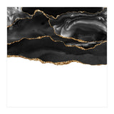 Black & Gold Agate Texture 05  (Print Only) thumbnail