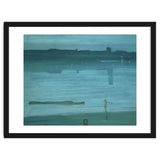Nocturne, Blue and Silver: Chelsea, 1871 Canvas, 50,2 x 60,8 cm. thumbnail