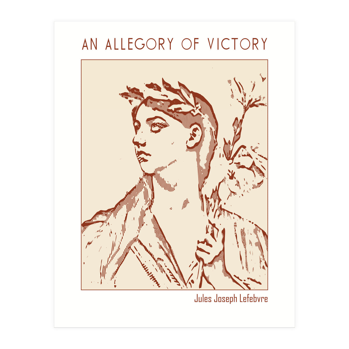 An Allegory Of Victory – Jules Joseph Lefebvre (Print Only)