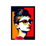 Audrey Hepburn Hollywood Star Pop Art WPAP (Print Only) thumbnail
