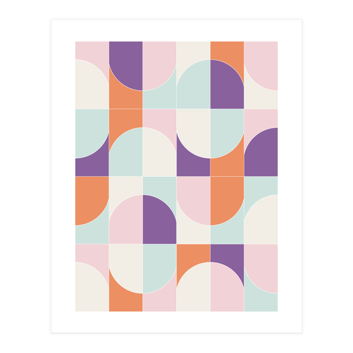 Bold Geo Tiles 06 (Print Only)