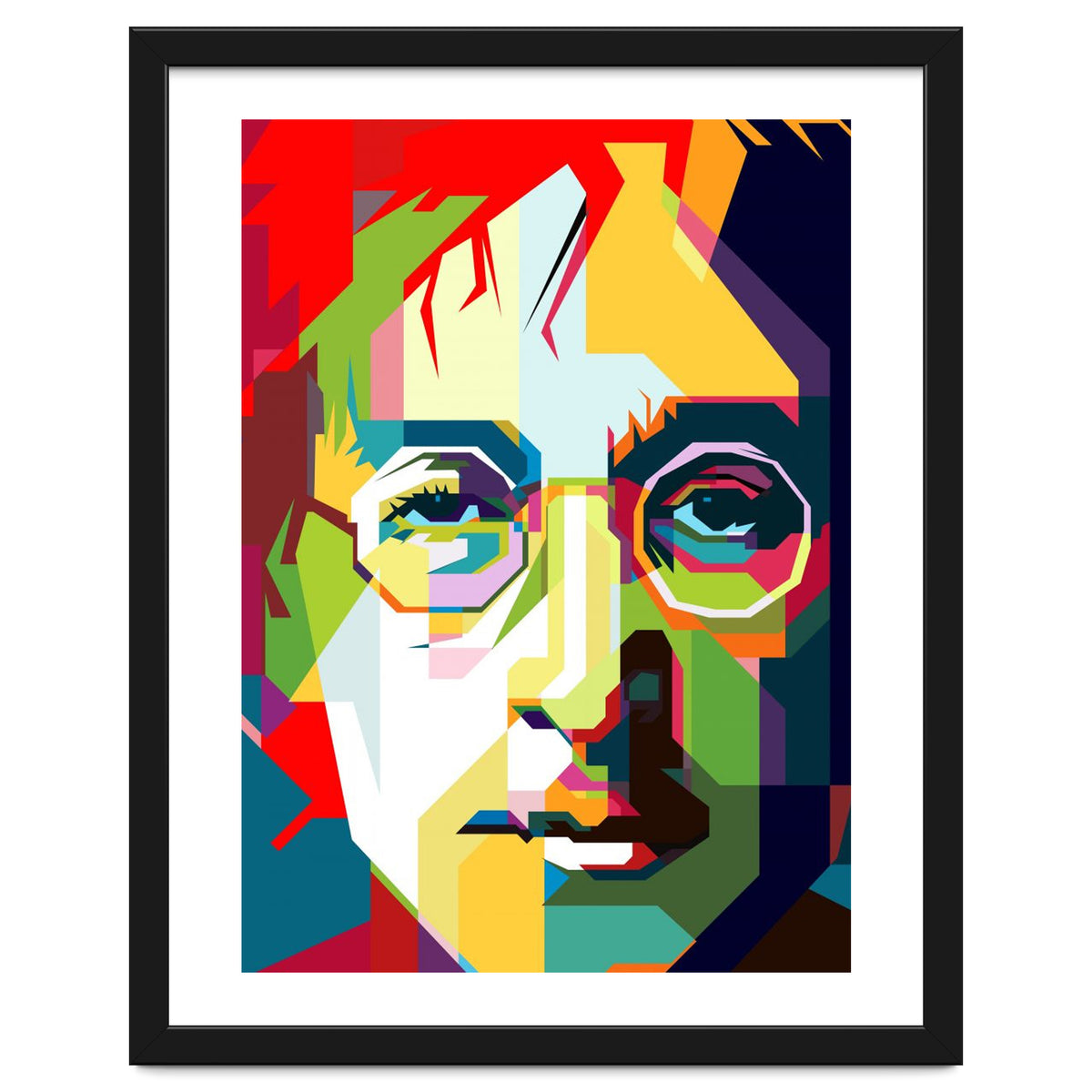 John Lennon Imagine Song Pop Art Wpap