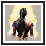 Warrior Woman From Behind thumbnail