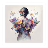 Watercolor Butterfly Embrace (Print Only) thumbnail