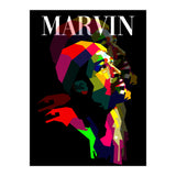 Marvin Gaye RNB Singer Pop Art WPAP (Print Only) thumbnail