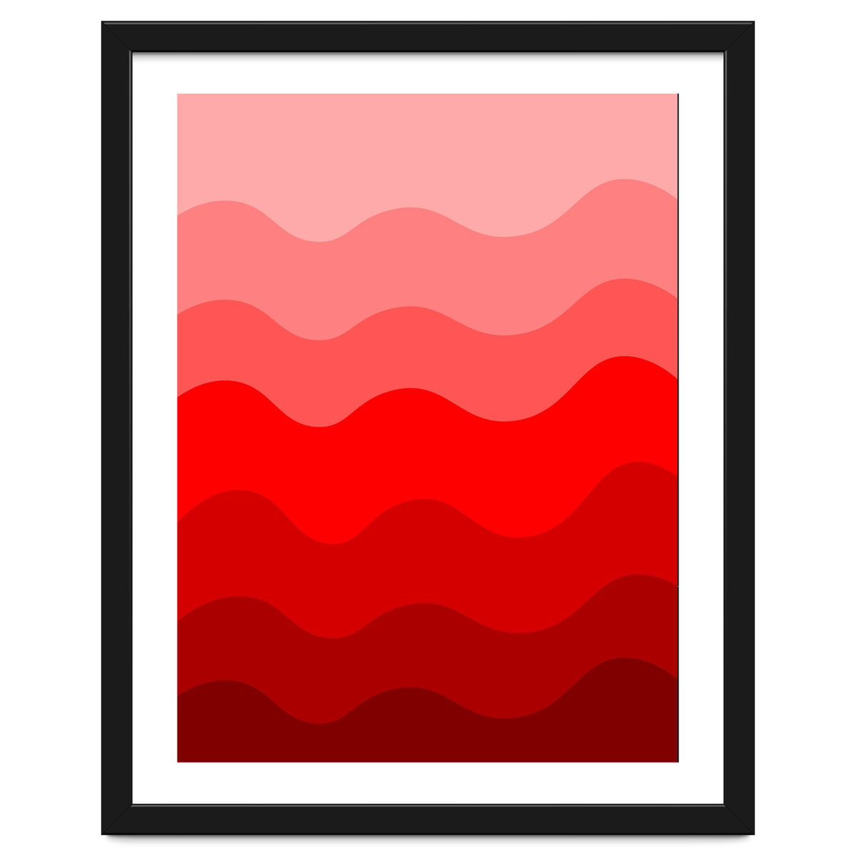 Red gradient design