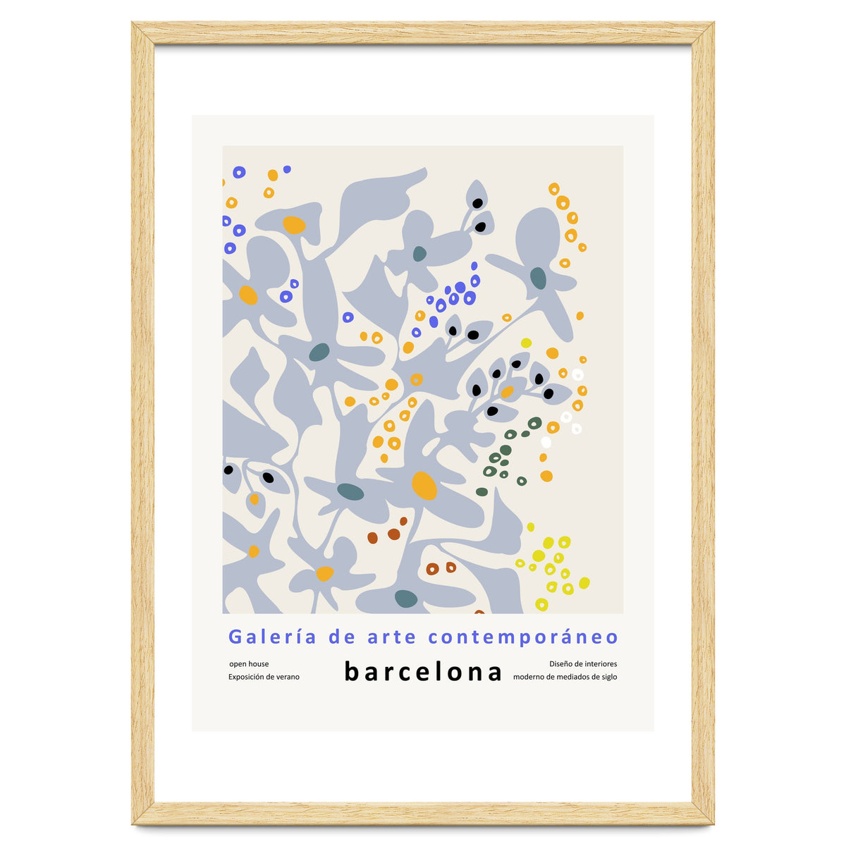 Contemporary art gallery Barcelona design and interior