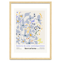 Contemporary art gallery Barcelona design and interior