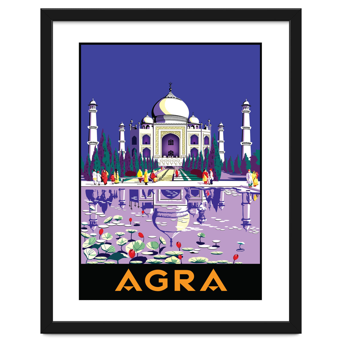Agra, Taj Mahal, India