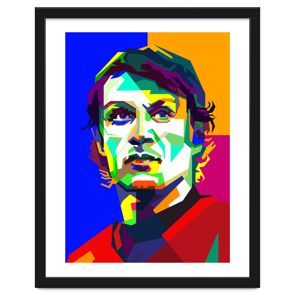 Paolo Maldini Italian Classic Football WPAP