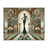 Art Deco Glamour Woman (Print Only) thumbnail