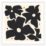 Abstract Monochrome Flowers 3 thumbnail