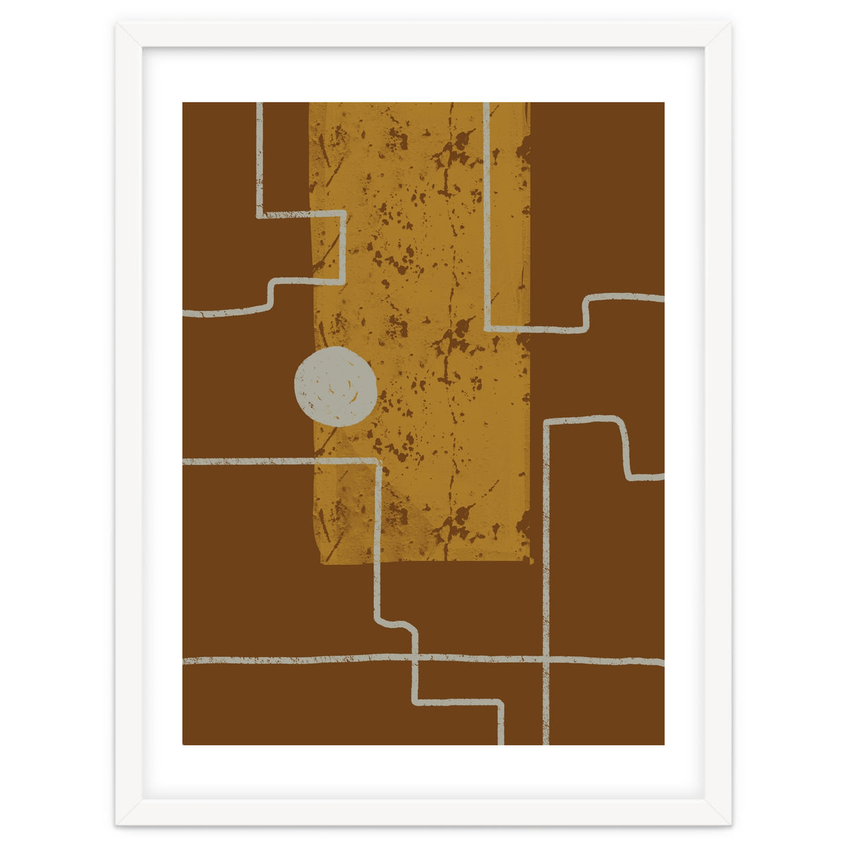 Eclipse in Barren Land