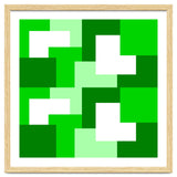 Green Abstract Square Tiles thumbnail