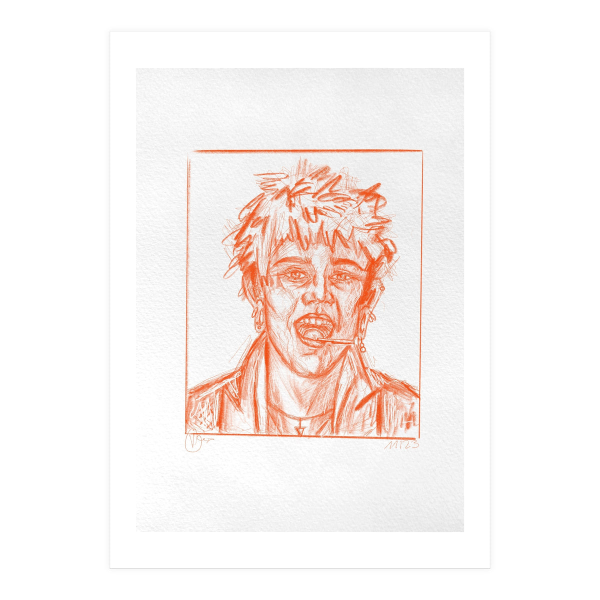 süßsaurer lollipop (Print Only)