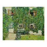 Forsthaus in Weissenbach am Attersee - Forestry house   in Weissenbach on Attersee-Lake,1912. (Print Only) thumbnail