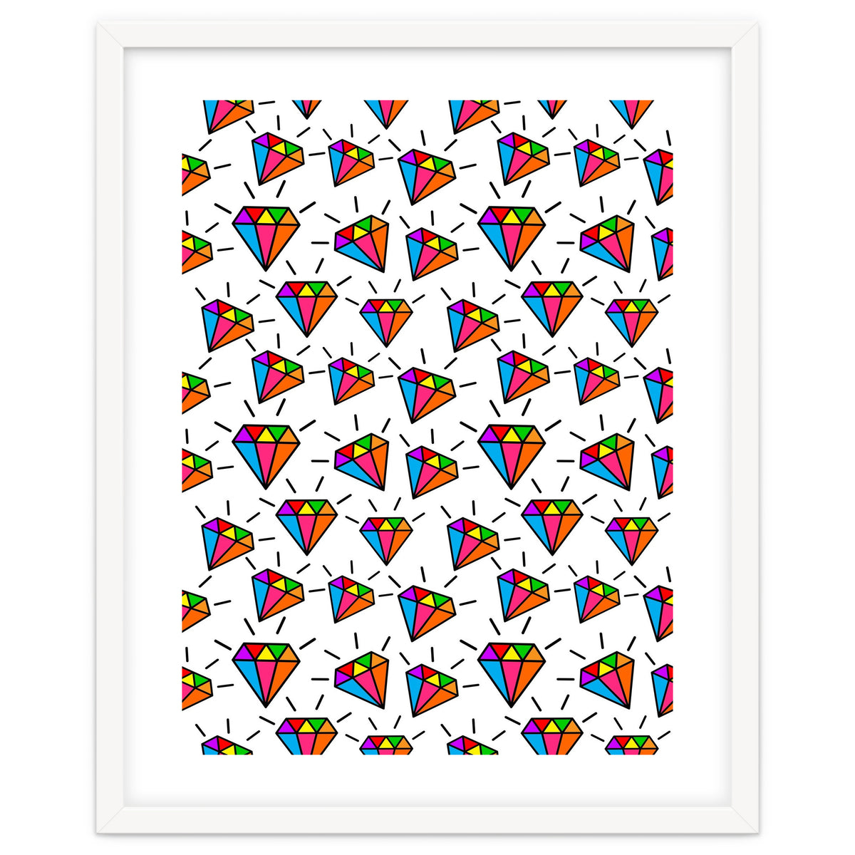 Cute diamonds pattern