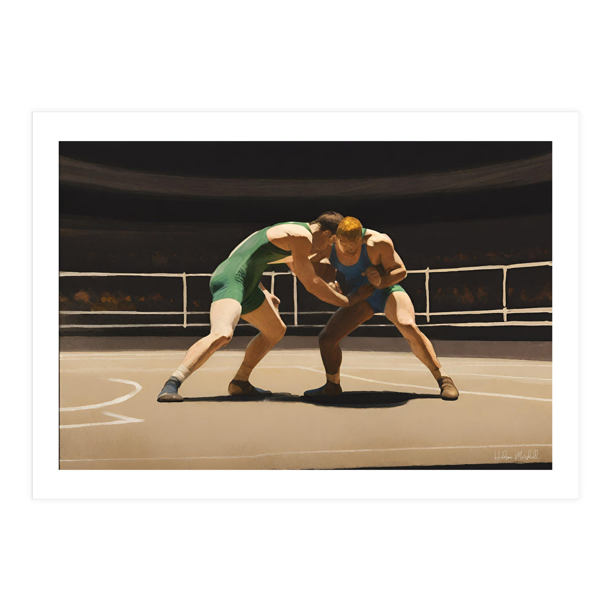 Wrestlers #7 (Print Only)