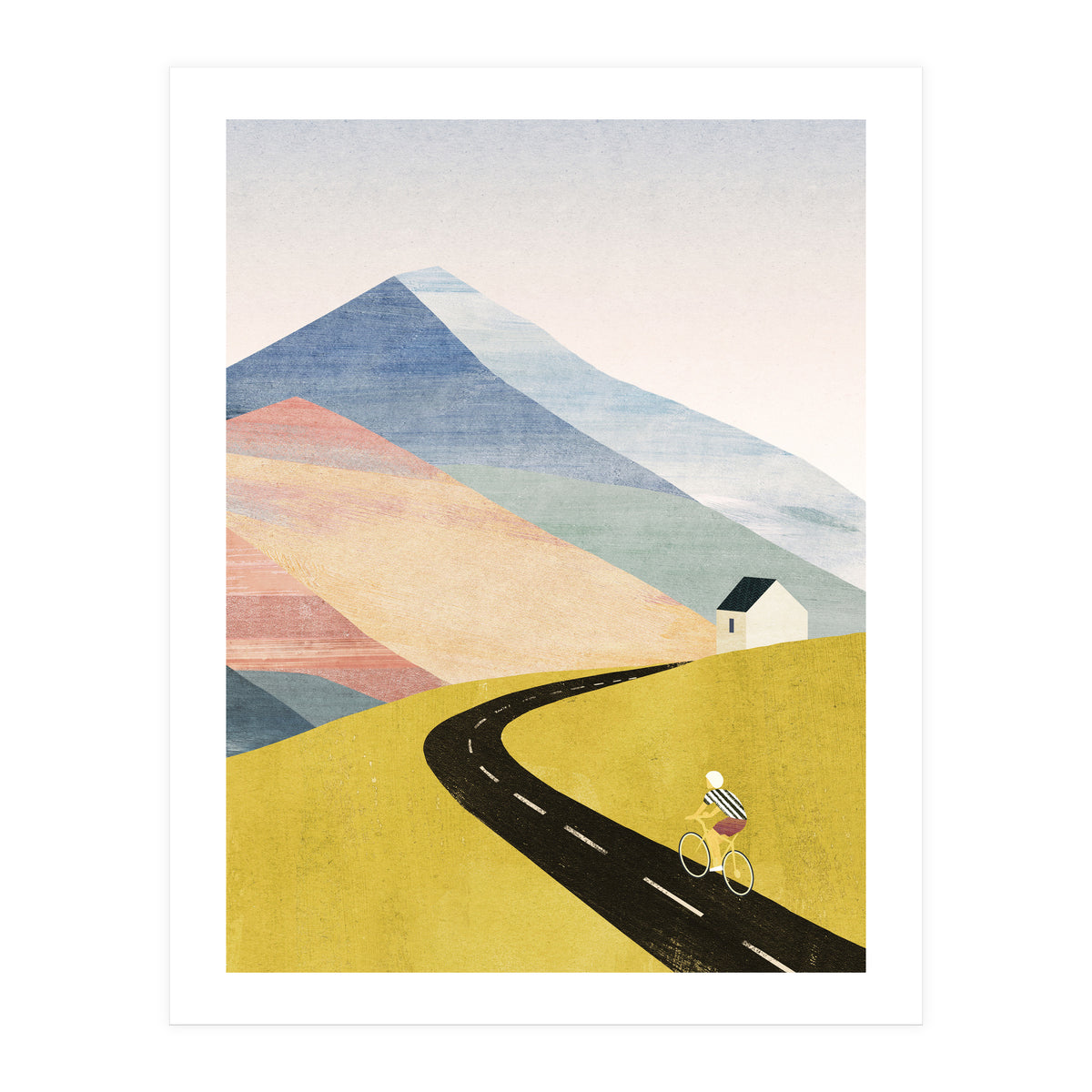 Cycling Home (Print Only)