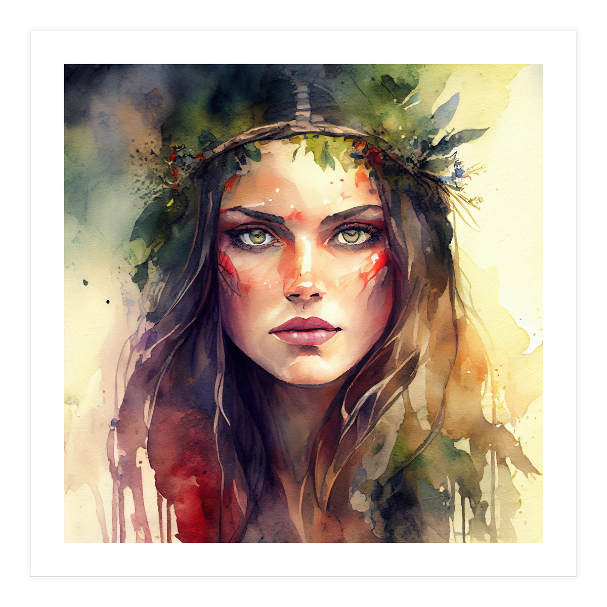 Watercolor Druid #1 (Print Only)