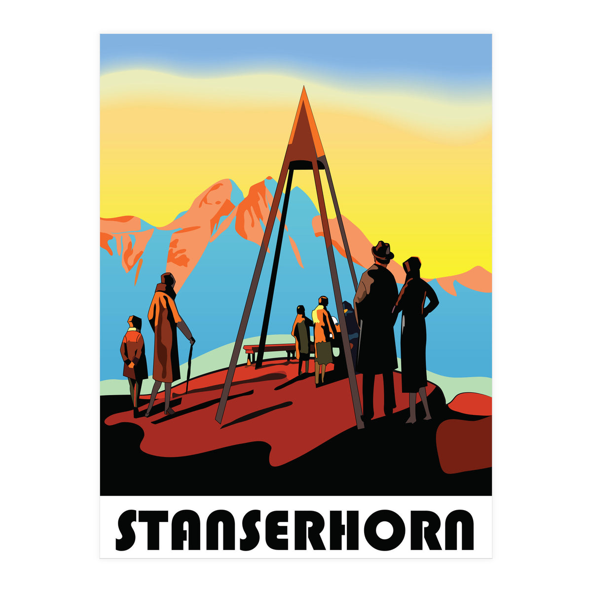 Stanserhorn, Viewpoint, Switzerland (Print Only)