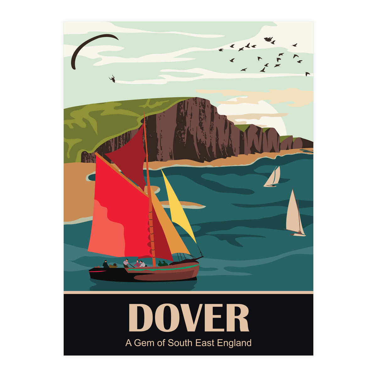 Dover, a Gem Of Southeast England (Print Only)