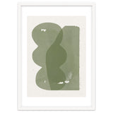 GREEN WATERCOLOR SHAPES NO.1 thumbnail
