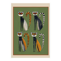 Striped Lemurs (Print Only)
