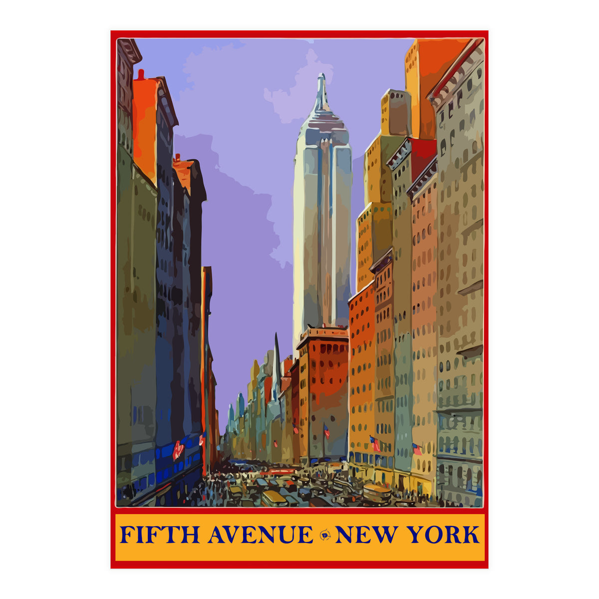 Fifth Avenye, New York (Print Only)