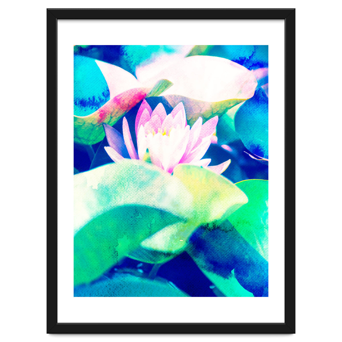 Watercolor Lotus