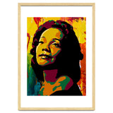 Coretta Scott King Colorful Abstract Art 2 thumbnail