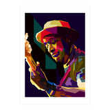 Marcus Miller Bass Jazz Musician Pop Art WPAP (Print Only) thumbnail