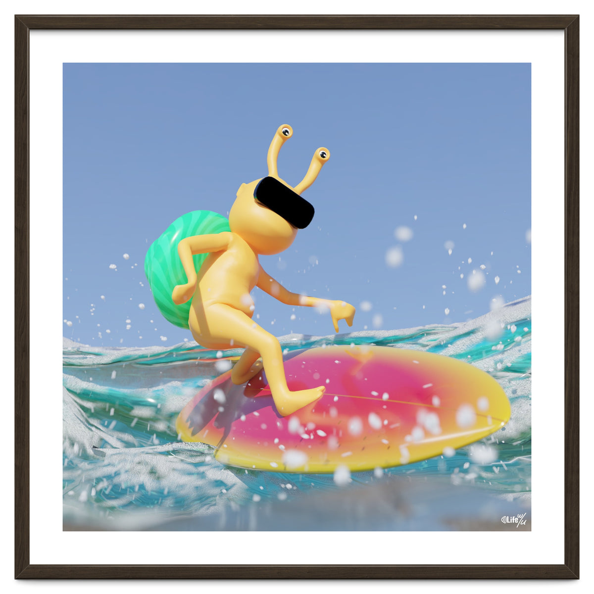 Surfing - angle #2 (Lwuba 043 Salt Proof Surfing 02)