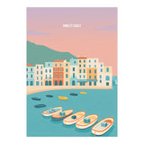 Amalfi Coast Italy Travel Postcard (Print Only) thumbnail