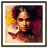 Golden Butterfly Hindu Portrait thumbnail