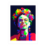 Frida Kahlo Mexican Artist Painting Pop Art WPAP (Print Only) thumbnail