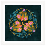Floral Moths and Moon thumbnail