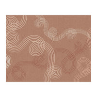 calming essentials loops terracotta (Print Only)