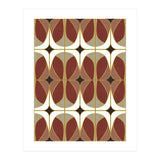 Umber Nouveau Tiles (Print Only) thumbnail