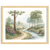 Serene Meadow Stream: A Gentle Countryside Walk thumbnail