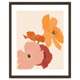 Autumn Wildflowers, Botanical Illustration Vintage Classy, Bohemian Floral Blossom Plants Bloom, Pastel Flowers Garden Nature thumbnail