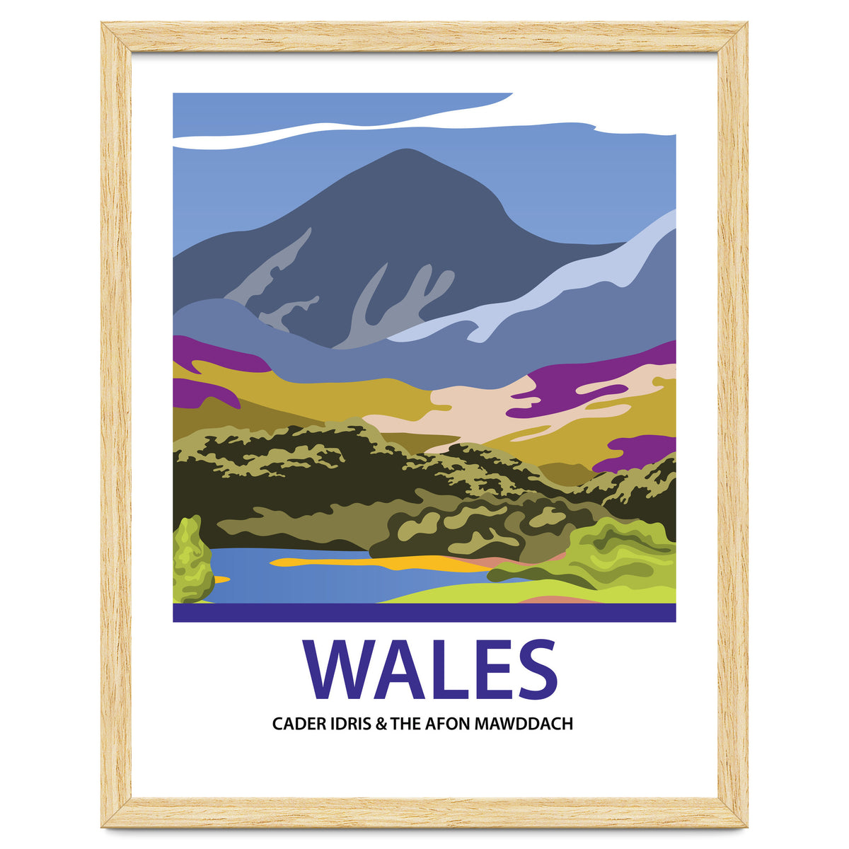 Wales Cader Idris And The Afon Mawddach