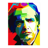 Marlon Brando Pop Art WPAP (Print Only) thumbnail