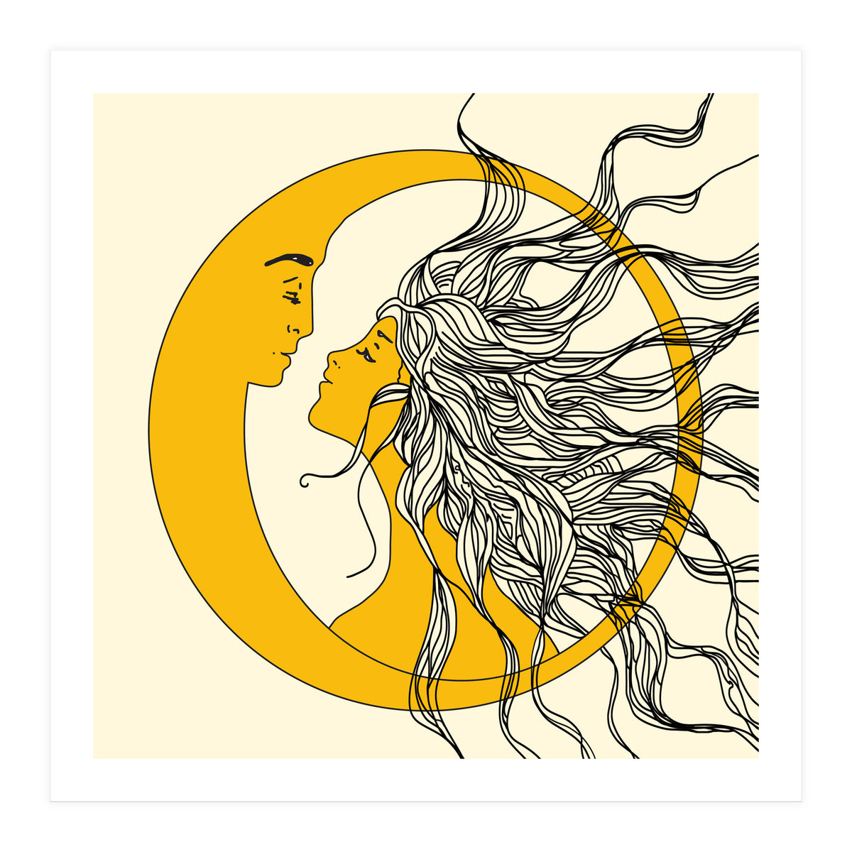 Sun And Moon (Print Only)
