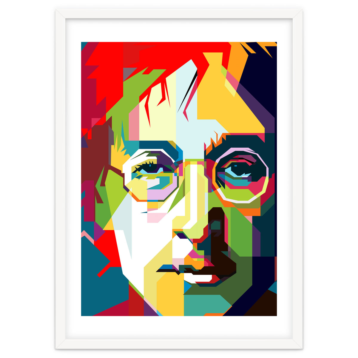 John Lennon Imagine Pop Art Wpap